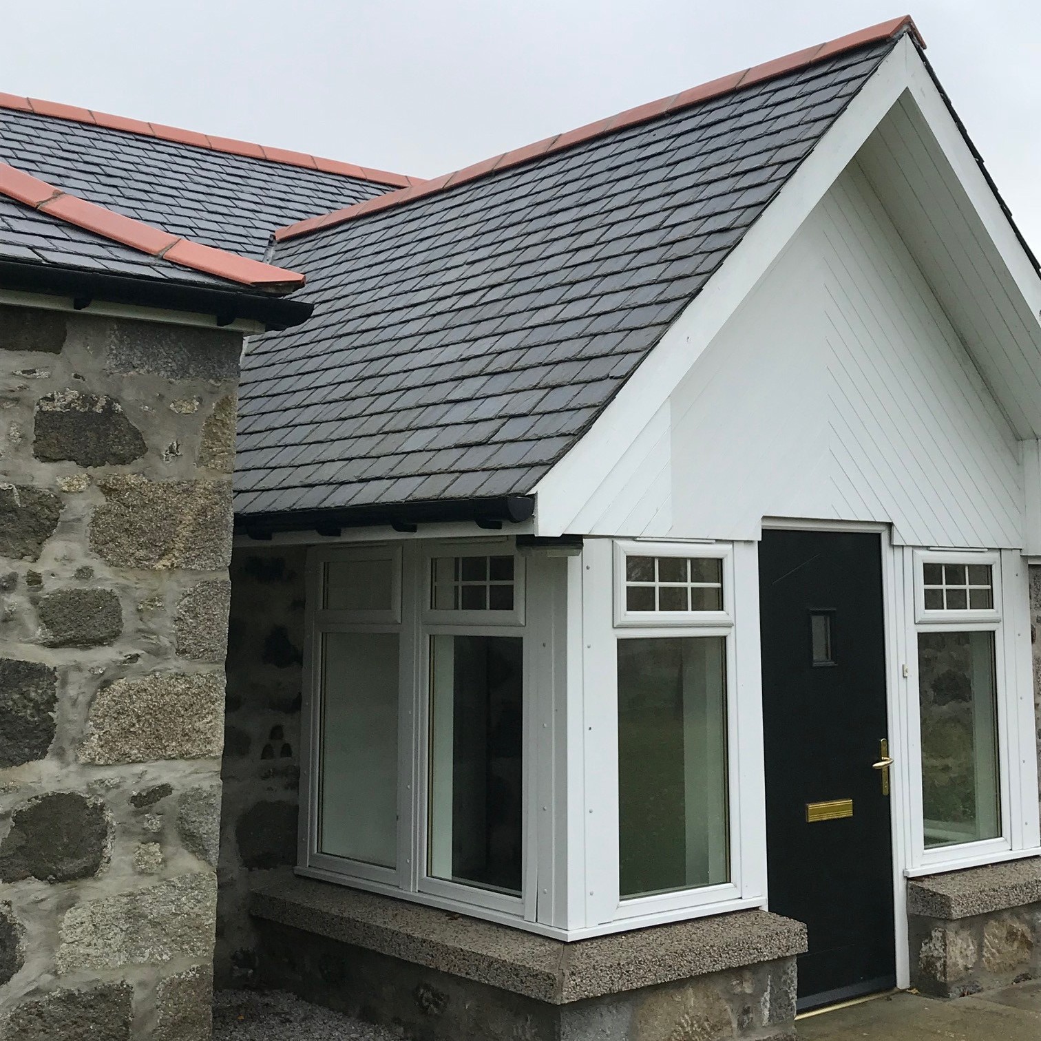 new slate roofing